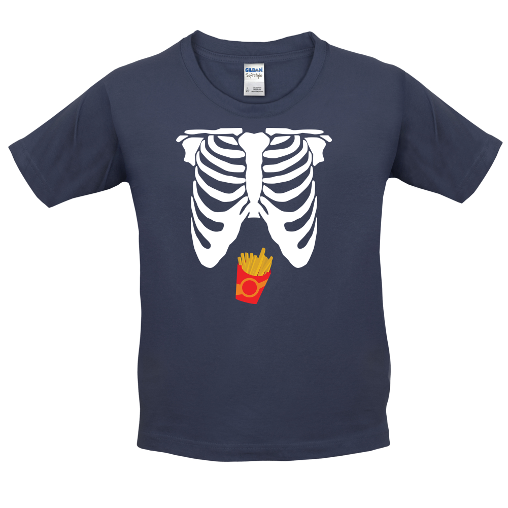Fries Tummy Kids T Shirt