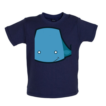 Cute Whale Baby T Shirt