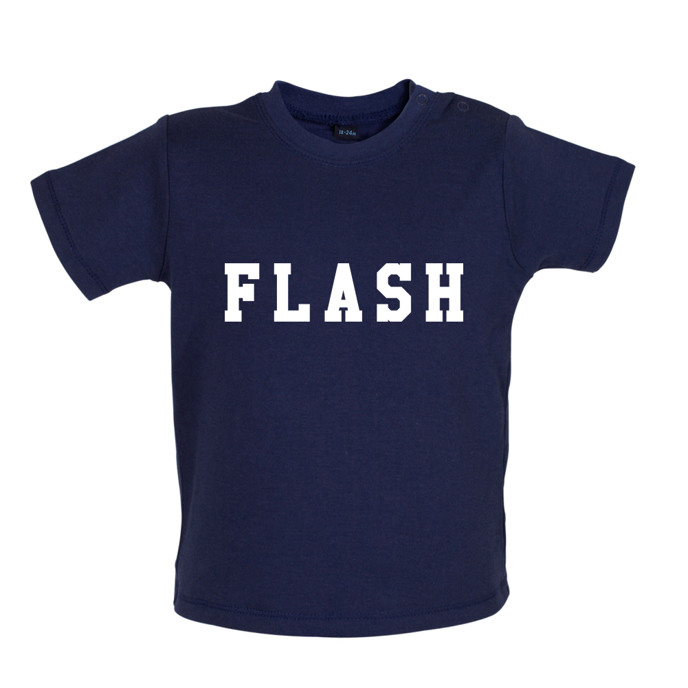 Justcie Flash College Style Baby T Shirt