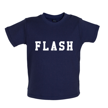 Justcie Flash College Style Baby T Shirt