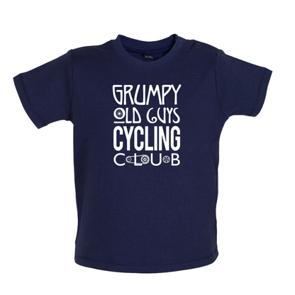 Grumpy Guys Cycling Club Baby T Shirt