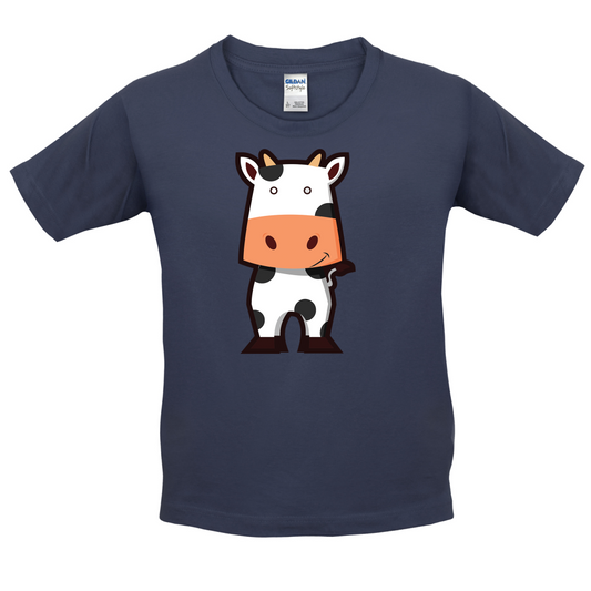 Cute Cow Kids T Shirt