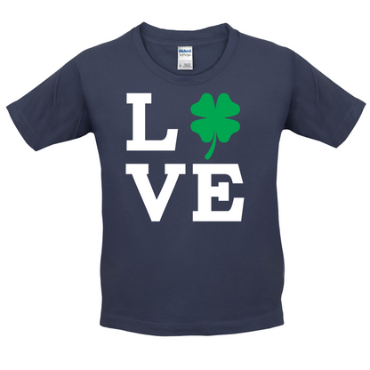 Clover Love Kids T Shirt