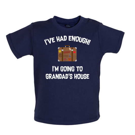 I'm Going To Grandad's House Baby T Shirt