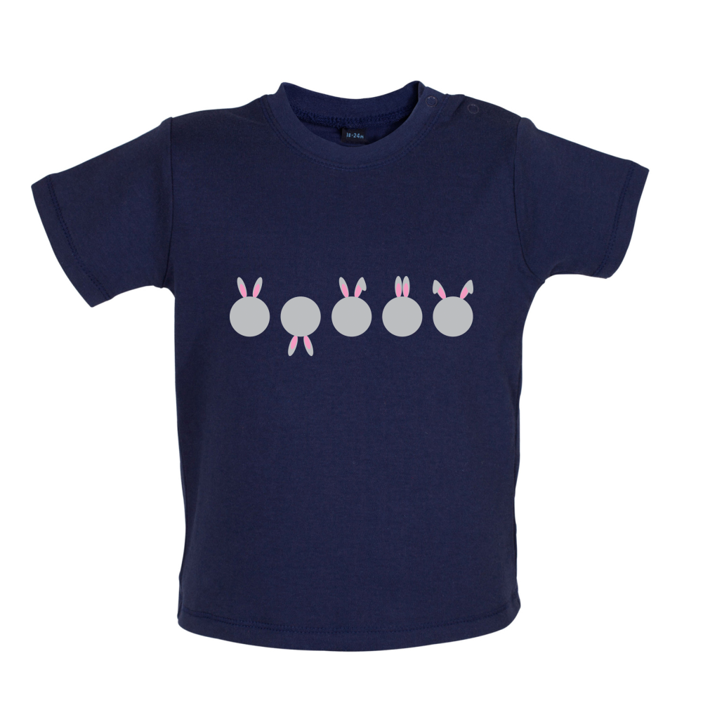 Five Bunnies Baby T Shirt