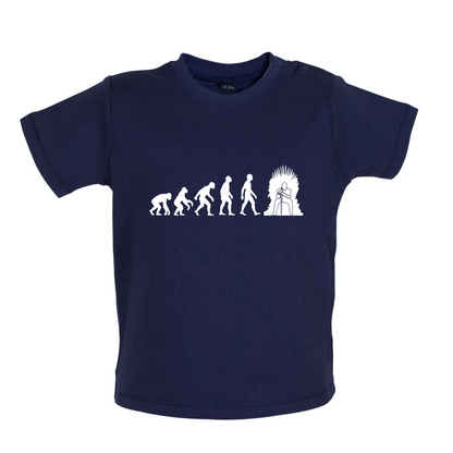 Evolution Iron Throne Baby T Shirt