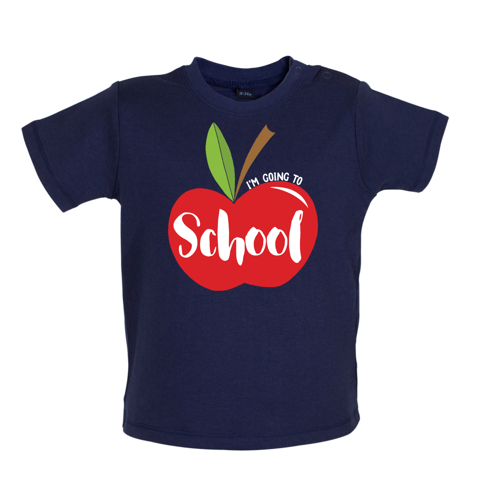I'm Going To School Baby T Shirt