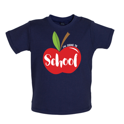 I'm Going To School Baby T Shirt