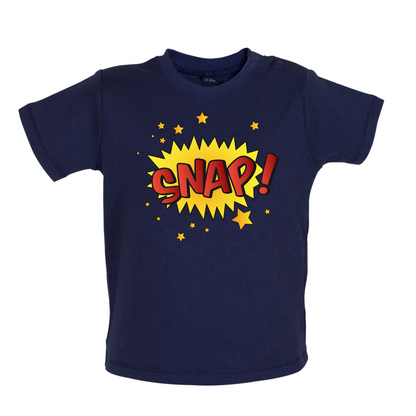 Snap! Word Art Baby T Shirt