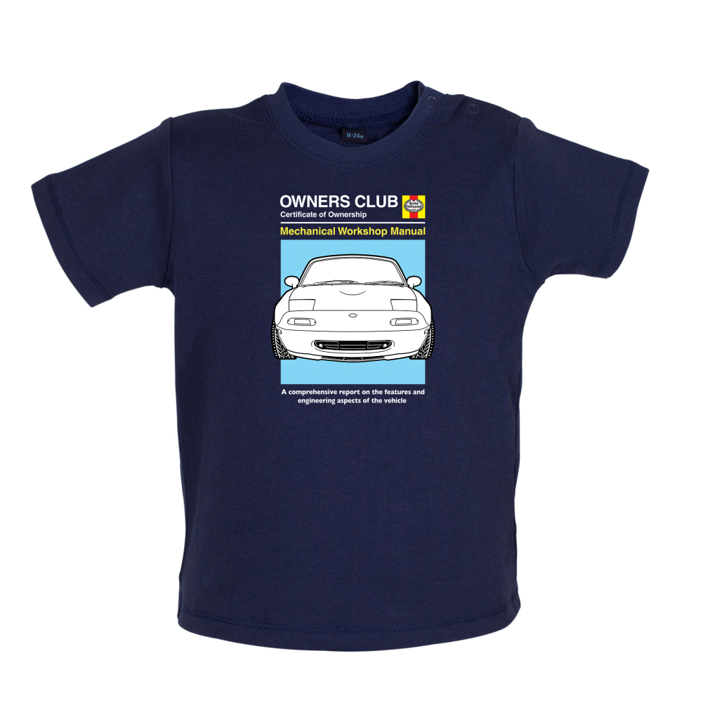 Car Owners Manual MX-5 Baby T Shirt