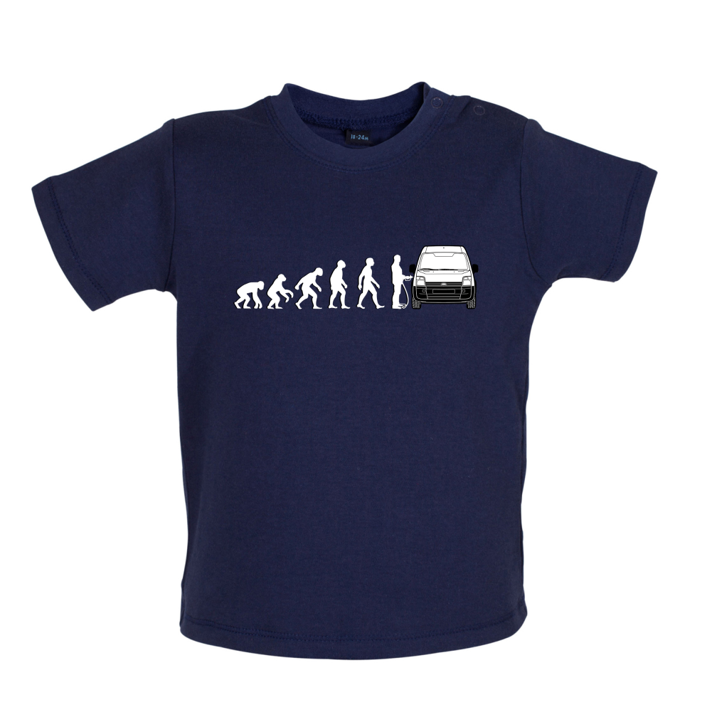 Evolution of Man Transit Driver Baby T Shirt