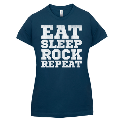 Eat Sleep Rock REPEAT T Shirt