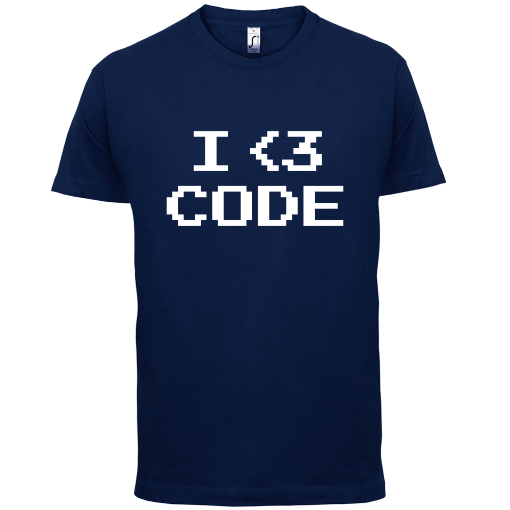 I Heart Code T Shirt