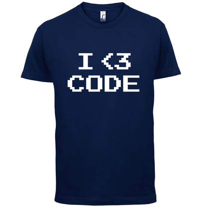 I Heart Code T Shirt