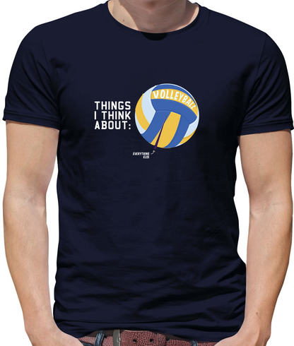 I Thiink About Volleyball T Shirt