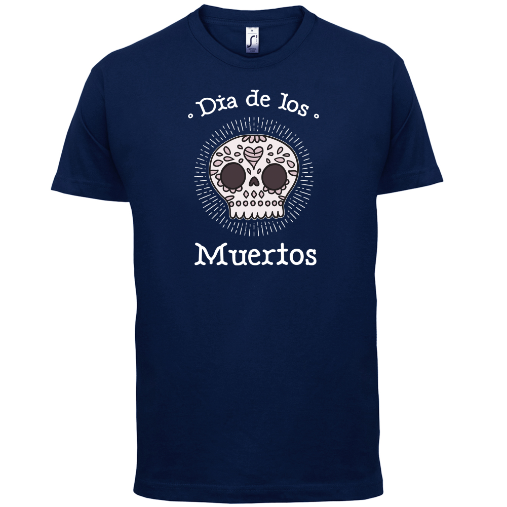 Dia De Los Muertos Skull T Shirt