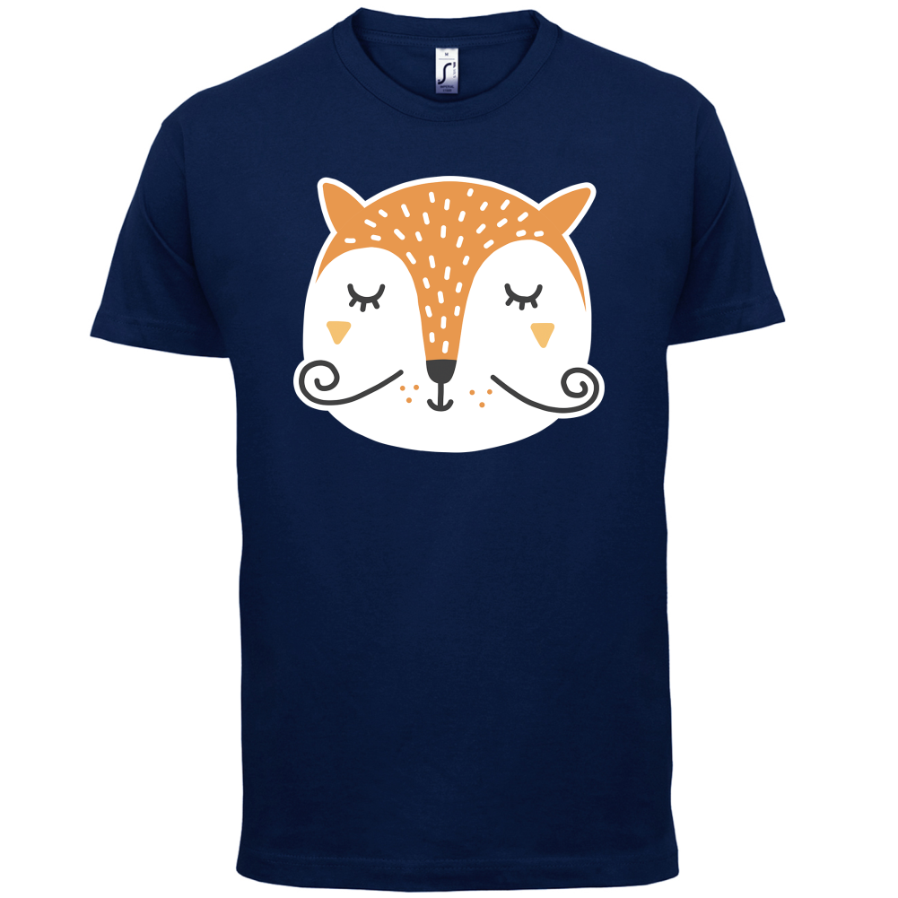 Smiley Face Mr Fox T Shirt