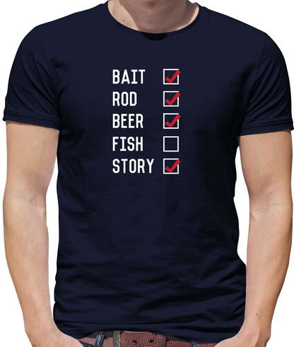 Fishing Checklist T Shirt
