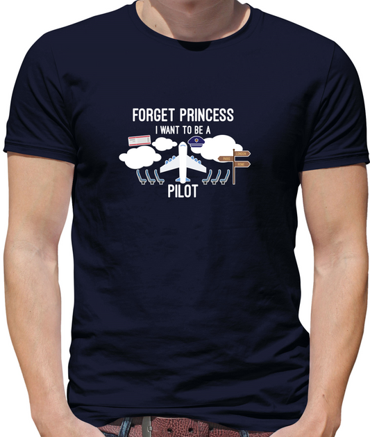 Forget Princess Pilot T Shirt
