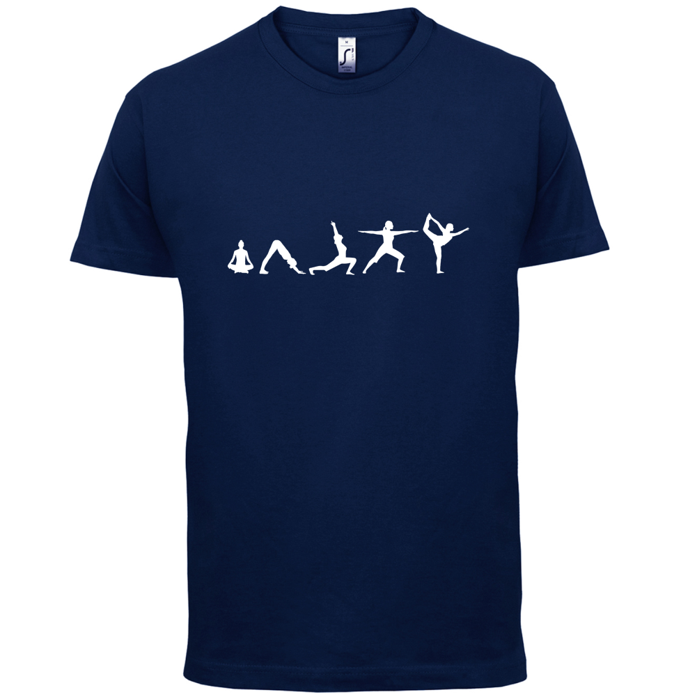 Evolution Of Yoga T Shirt