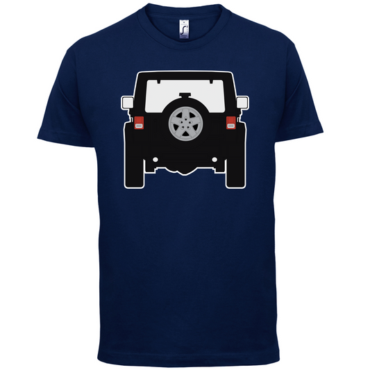 JW Black Rear T Shirt