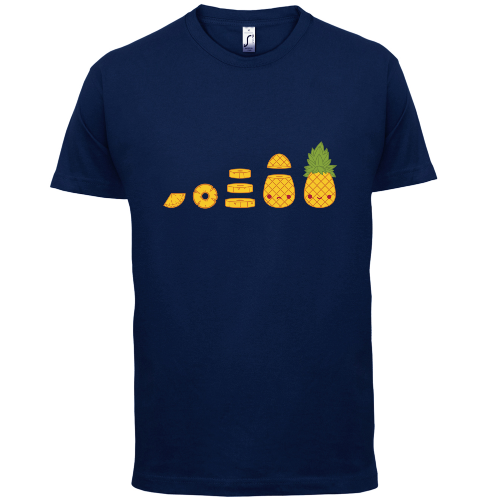 Evolution Of Pineapple T Shirt