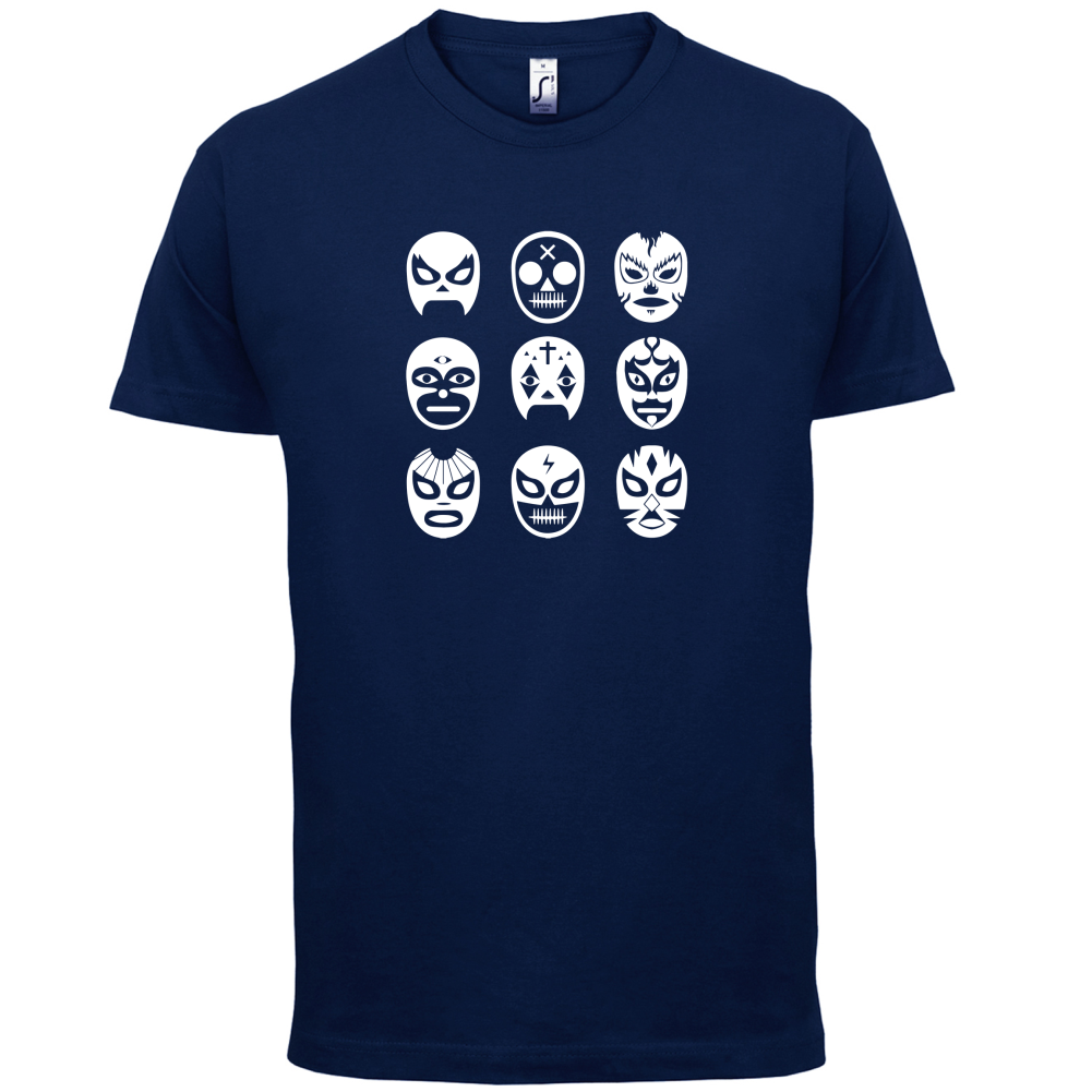 Lucha Masks  T Shirt