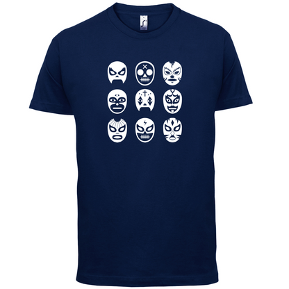 Lucha Masks  T Shirt