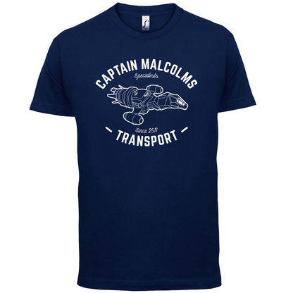 Captain Malcolms Transport T Shirt