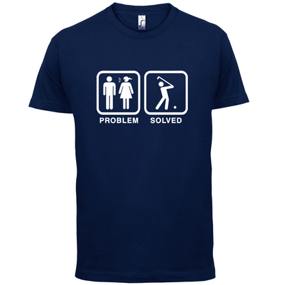 Problem Solved Golf T Shirt