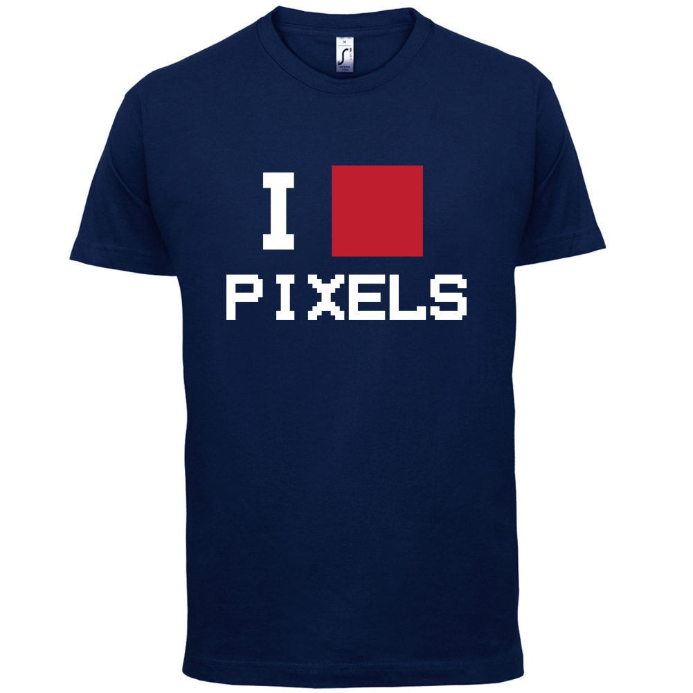 Pixel Heart T Shirt