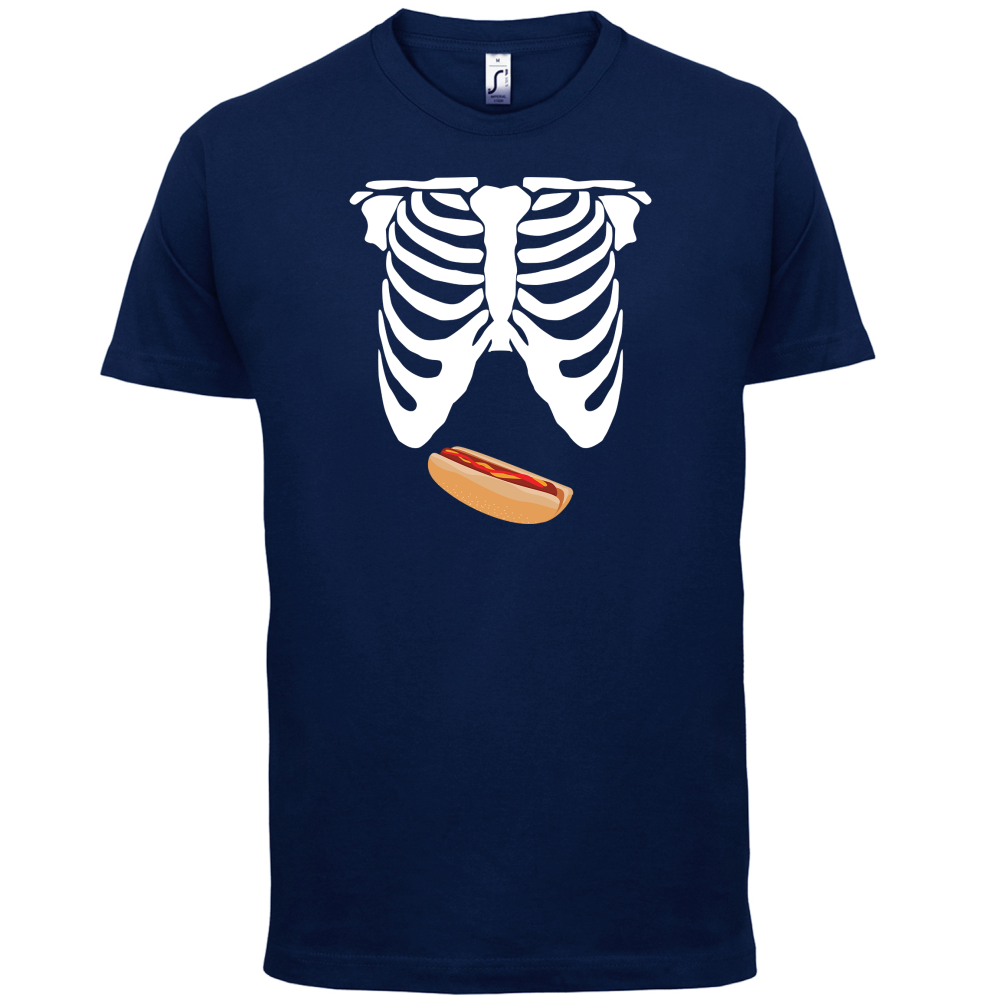 Hotdog Tummy T Shirt
