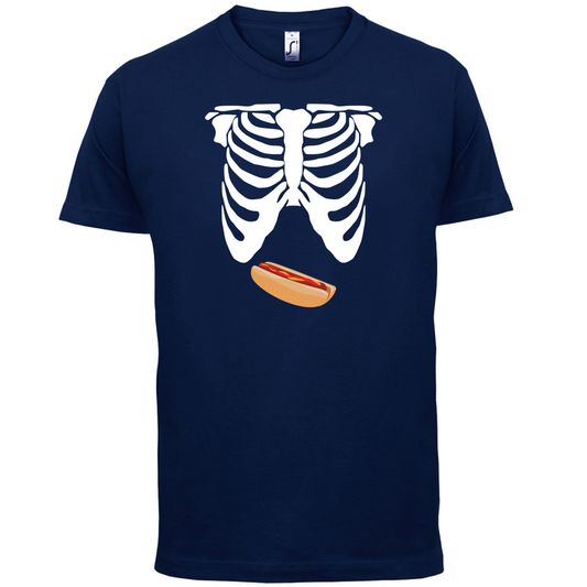Hotdog Tummy T Shirt