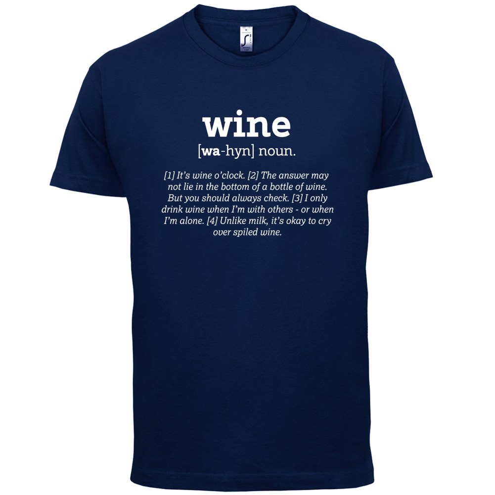 Definition Wine T Shirt