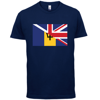 Half Barbados Half UK T Shirt
