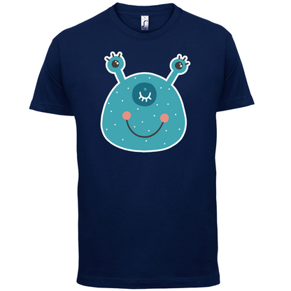 Smiley Face Alien T Shirt