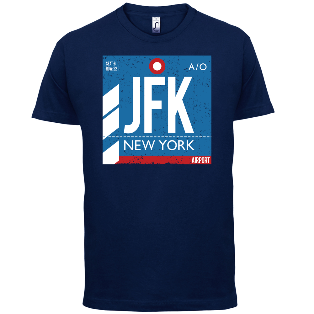 New York Airport T Shirt