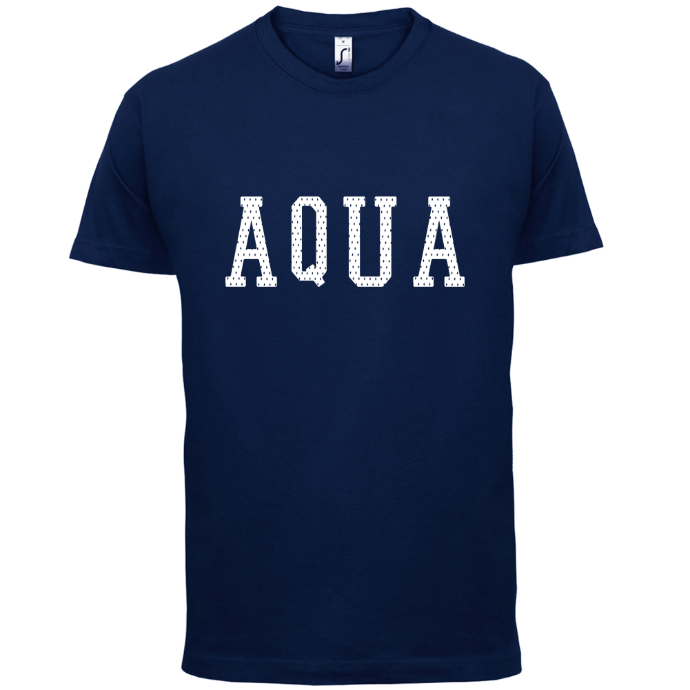 Justcie Aqua College Style T Shirt