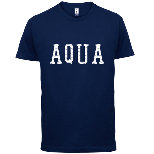 Justcie Aqua College Style T Shirt