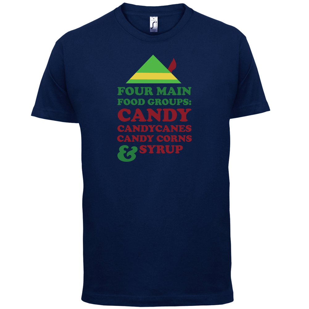 Christmas Food Groups T Shirt