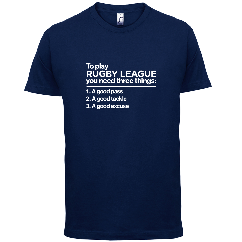 To Play Rugby League T Shirt