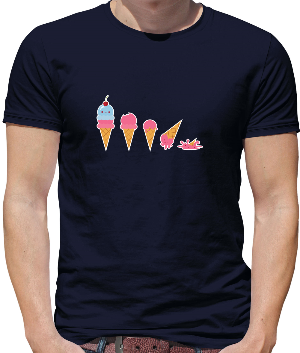 Evolution Of Ice Cream T Shirt