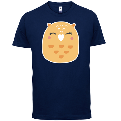 Smiley Face Mrs Owl T Shirt