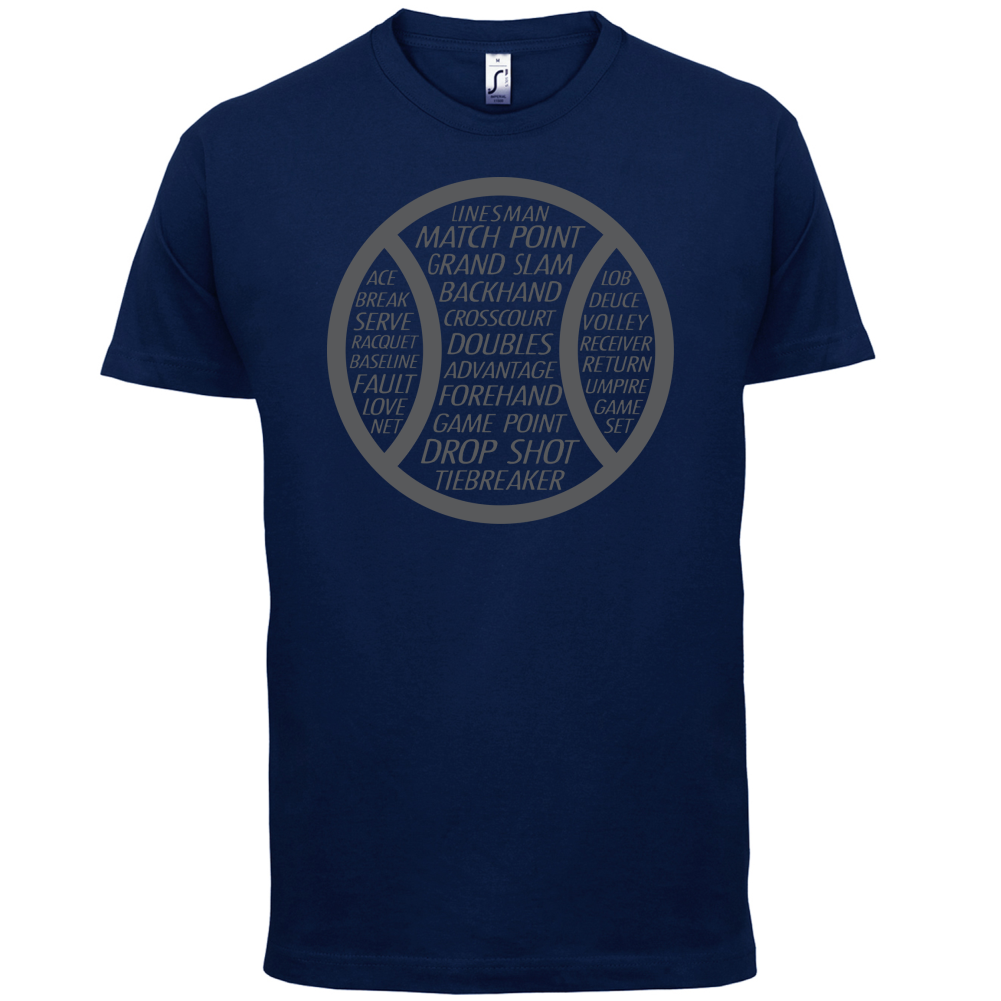 Tennis Word Ball T Shirt