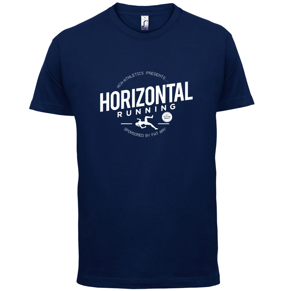 Horizontal Running - Fat Amy T Shirt