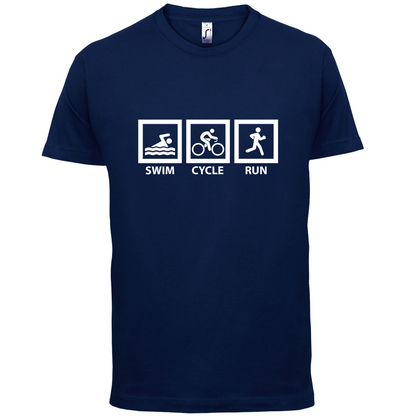Swim Cycle Run T Shirt