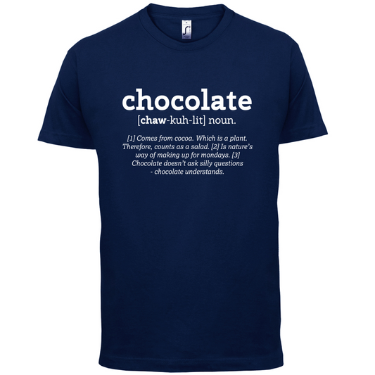 Definition Chocolate T Shirt