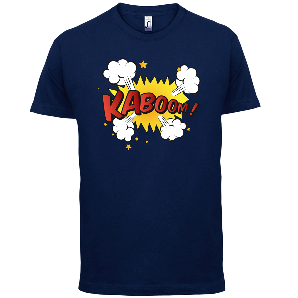 Kaboom! Word Art T Shirt