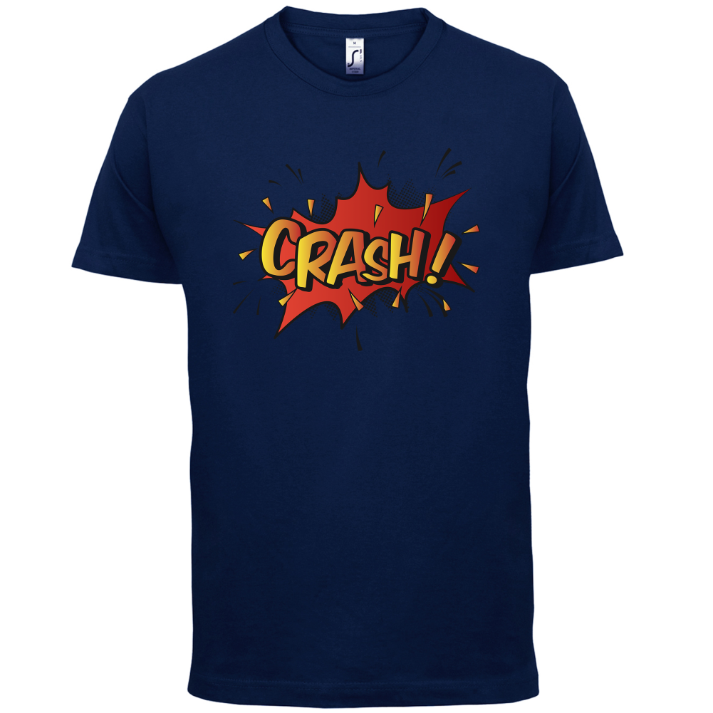 CRASH! Word Art T Shirt