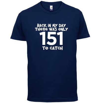 There was Only 151 To Catch T Shirt